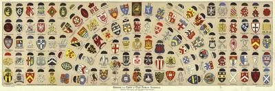 Badges and Caps of British Public Schools-Albert Lambert-Framed Premium Giclee Print