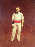 Richard Burton in Fencing Dress, 1889-Albert Letchford-Giclee Print