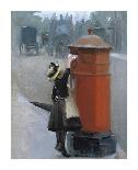 Posting A Letter-Albert Ludovici-Premium Giclee Print