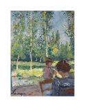 Le Balcon au Store Rayé-Albert Marquet-Premium Giclee Print