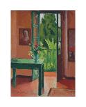 Terrasse aux Drapeaux, Hôtel de la Réserve-Albert Marquet-Premium Giclee Print