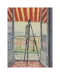 Terrasse aux Drapeaux, Hôtel de la Réserve-Albert Marquet-Premium Giclee Print