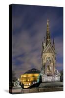 Albert Memorial and Albert Hall at dusk, Kensington, London, England, United Kingdom, Europe-Charles Bowman-Stretched Canvas