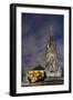 Albert Memorial and Albert Hall at dusk, Kensington, London, England, United Kingdom, Europe-Charles Bowman-Framed Photographic Print