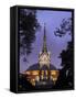 Albert Memorial and the Royal Albert Hall, London, England, United Kingdom-Charles Bowman-Framed Stretched Canvas