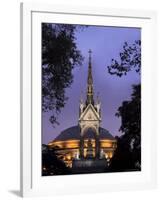 Albert Memorial and the Royal Albert Hall, London, England, United Kingdom-Charles Bowman-Framed Photographic Print