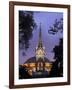 Albert Memorial and the Royal Albert Hall, London, England, United Kingdom-Charles Bowman-Framed Photographic Print