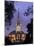 Albert Memorial and the Royal Albert Hall, London, England, United Kingdom-Charles Bowman-Mounted Photographic Print