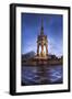 Albert Memorial at dusk, Kensington Gardens, London, England, United Kingdom, Europe-Charles Bowman-Framed Photographic Print