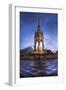 Albert Memorial at dusk, Kensington Gardens, London, England, United Kingdom, Europe-Charles Bowman-Framed Photographic Print