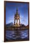 Albert Memorial at dusk, Kensington Gardens, London, England, United Kingdom, Europe-Charles Bowman-Framed Photographic Print