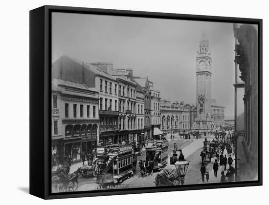 Albert Memorial, Belfast, Ireland, C.1890-Robert French-Framed Stretched Canvas