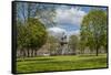 Albert Memorial Monument in Charlotte Square-Guido Cozzi-Framed Stretched Canvas