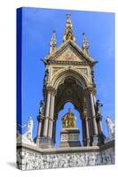 Albert Memorial, to Queen Victoria's Consort, in Summer, Kensington Gardens, South Kensington-Eleanor Scriven-Stretched Canvas