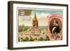 Albert Memorial Trade Card-null-Framed Art Print