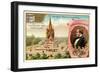 Albert Memorial Trade Card-null-Framed Art Print