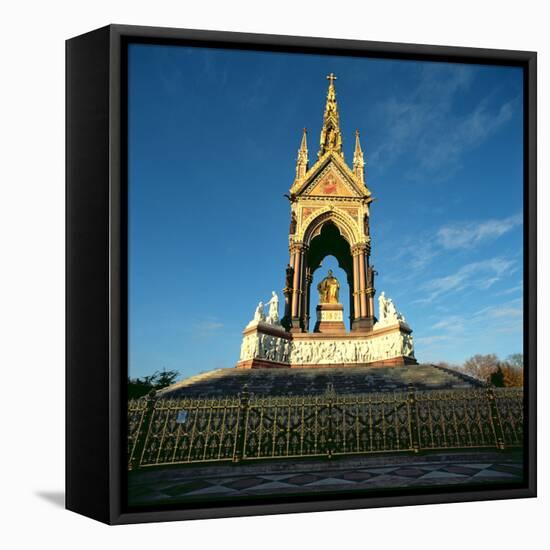 Albert Memorial-null-Framed Stretched Canvas