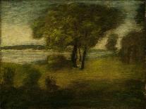 The River, c.1890-Albert Pinkham Ryder-Stretched Canvas