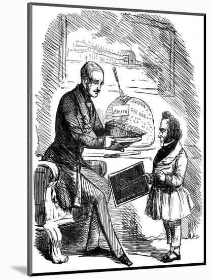 Albert, Prince Consort of Queen Victoria, and Joseph Paxton, 1851-John Tenniel-Mounted Giclee Print