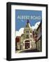 Albert Road - Dave Thompson Contemporary Travel Print-Dave Thompson-Framed Art Print