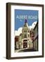 Albert Road - Dave Thompson Contemporary Travel Print-Dave Thompson-Framed Giclee Print