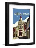 Albert Road - Dave Thompson Contemporary Travel Print-Dave Thompson-Framed Giclee Print