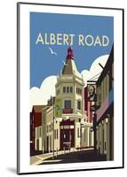 Albert Road - Dave Thompson Contemporary Travel Print-Dave Thompson-Mounted Giclee Print