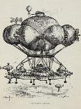 A Flying Casino Supported by Air Ballons and Other Air Machines-Albert Robida-Giclee Print