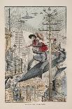 The Paris Exhibition of 1900-Albert Robida-Giclee Print