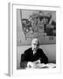 Albert Sabin Sitting in His Office-null-Framed Photographic Print