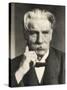 Albert Schweitzer French Theologian Philosopher Missionary Physician and Music Scholar-null-Stretched Canvas