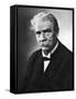 Albert Schweitzer French Theologian Philosopher Missionary Physician and Music Scholar-null-Framed Stretched Canvas