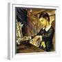 Albert Schweitzer Was a Dreamy Boy Who Seemed to Learn Nothing at School-Carlos Gabriel Roume-Framed Giclee Print