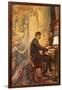 Albert Schweitzer Was an Exceptionally Fine Organist-Alberto Salinas-Framed Giclee Print