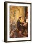 Albert Schweitzer Was an Exceptionally Fine Organist-Alberto Salinas-Framed Premium Giclee Print