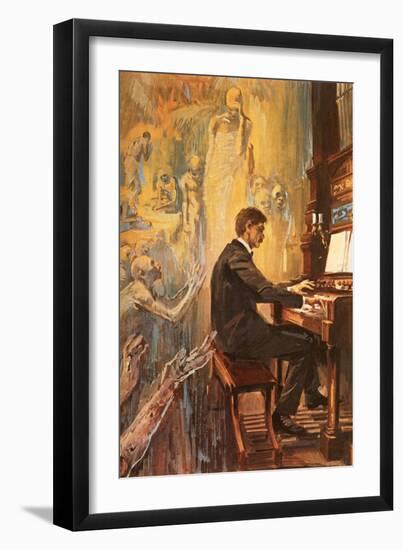 Albert Schweitzer Was an Exceptionally Fine Organist-Alberto Salinas-Framed Premium Giclee Print