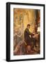 Albert Schweitzer Was an Exceptionally Fine Organist-Alberto Salinas-Framed Premium Giclee Print
