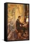 Albert Schweitzer Was an Exceptionally Fine Organist-Alberto Salinas-Framed Stretched Canvas