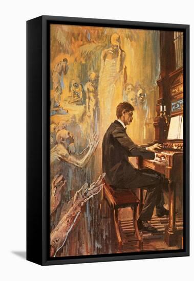 Albert Schweitzer Was an Exceptionally Fine Organist-Alberto Salinas-Framed Stretched Canvas
