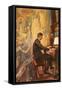 Albert Schweitzer Was an Exceptionally Fine Organist-Alberto Salinas-Framed Stretched Canvas