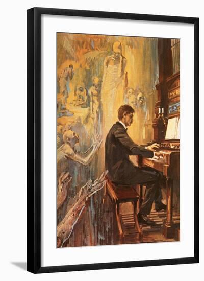 Albert Schweitzer Was an Exceptionally Fine Organist-Alberto Salinas-Framed Giclee Print