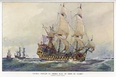 Assyrian Galley, Watercolour Reconstruction, Late 19th - Early 20th Century-Albert Sebille-Giclee Print