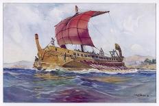 Eighth Crusade the Ships-Albert Sebille-Art Print
