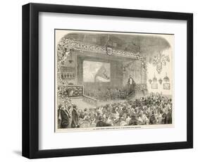 Albert Smith's 'Ascent of Mont Blanc', London, 1852-null-Framed Art Print