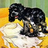 "Butch and the Sunday Paper," May 31, 1947-Albert Staehle-Giclee Print