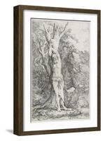 Albert, (Suffering Self-Imposed Penance), 1662-1663-Salvator Rosa-Framed Giclee Print