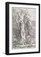 Albert, (Suffering Self-Imposed Penance), 1662-1663-Salvator Rosa-Framed Giclee Print