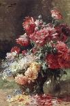 Basket of Flowers-Albert Tibule Furcy de Lavault-Giclee Print