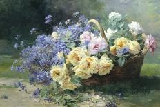 Basket of Flowers-Albert Tibulle de Furcy Lavault-Giclee Print