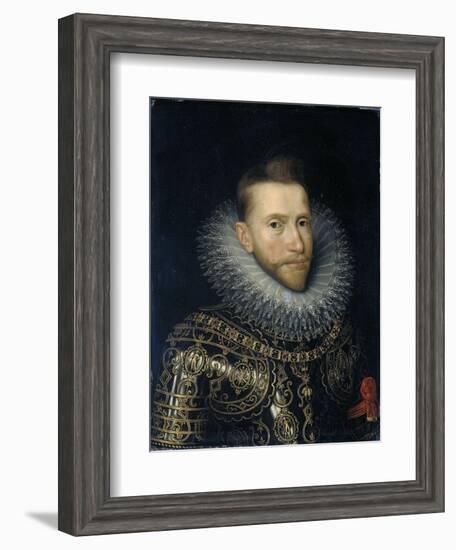 Albert VII, Archduke of Austria-Frans Pourbus II-Framed Art Print